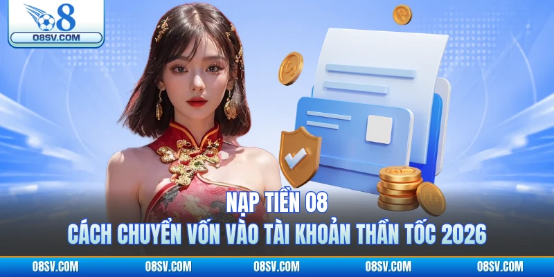 Nạp Tiền O8 - Cách Chuyển Vốn Vào Tài Khoản Thần Tốc 2026